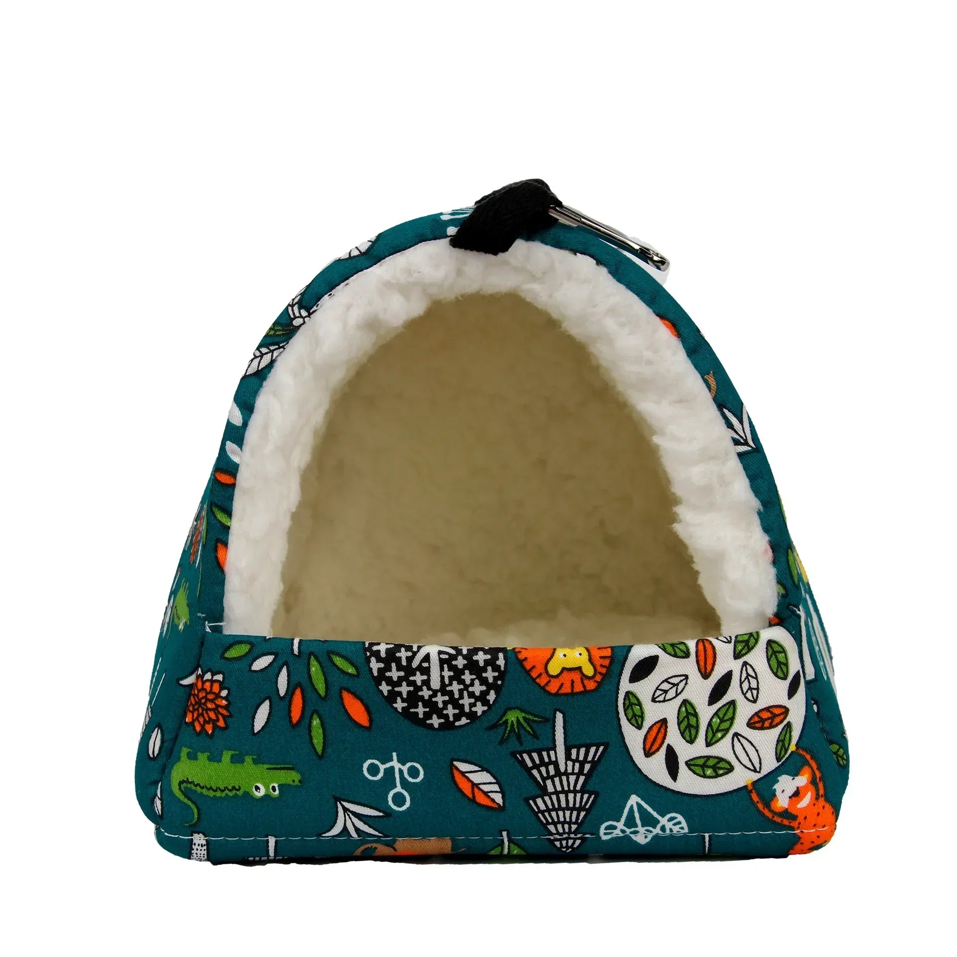 Cute Printed Hanging Pet Bed - Mini Nest for Birds, Hamsters, Guinea Pigs, Rabbits & Squirrels